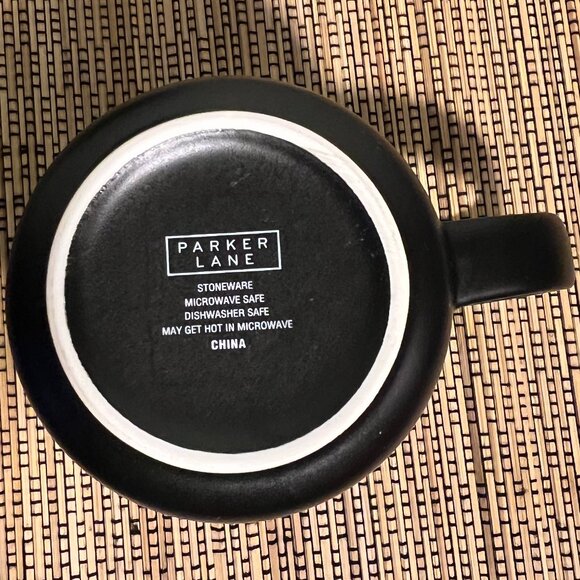 PARKER LANE "Life Is Tough But So Are You" Stoneware Mug ~ Incised Pink Heart - Picture 5 of 6